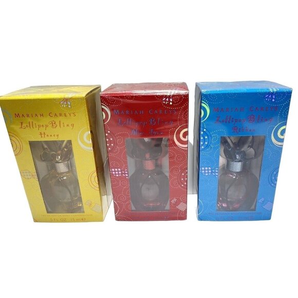 Mariah Carey Lollipop Bling Ribbon, Mine Again, Lollipop Bling Honey EDP Sets - Picture 3 of 11